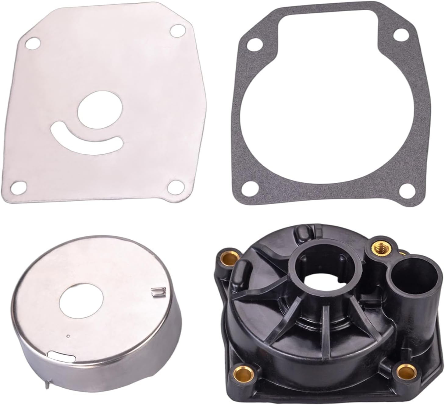 432955 Water Pump Impeller Rebuild Kit for Johnson Evinrude 60 65 70 75 HP Replacement Key 432955 OMC Sierra 18-3389