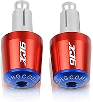 Vista 14 de Motocicleta para Y&AMAHA XJ6 XJ 6 Diversion 2009 2010 2011 2012 2013 Accesorios de motocicleta 7/8 "0.866 in manillar mano Grips mango barra Naranja