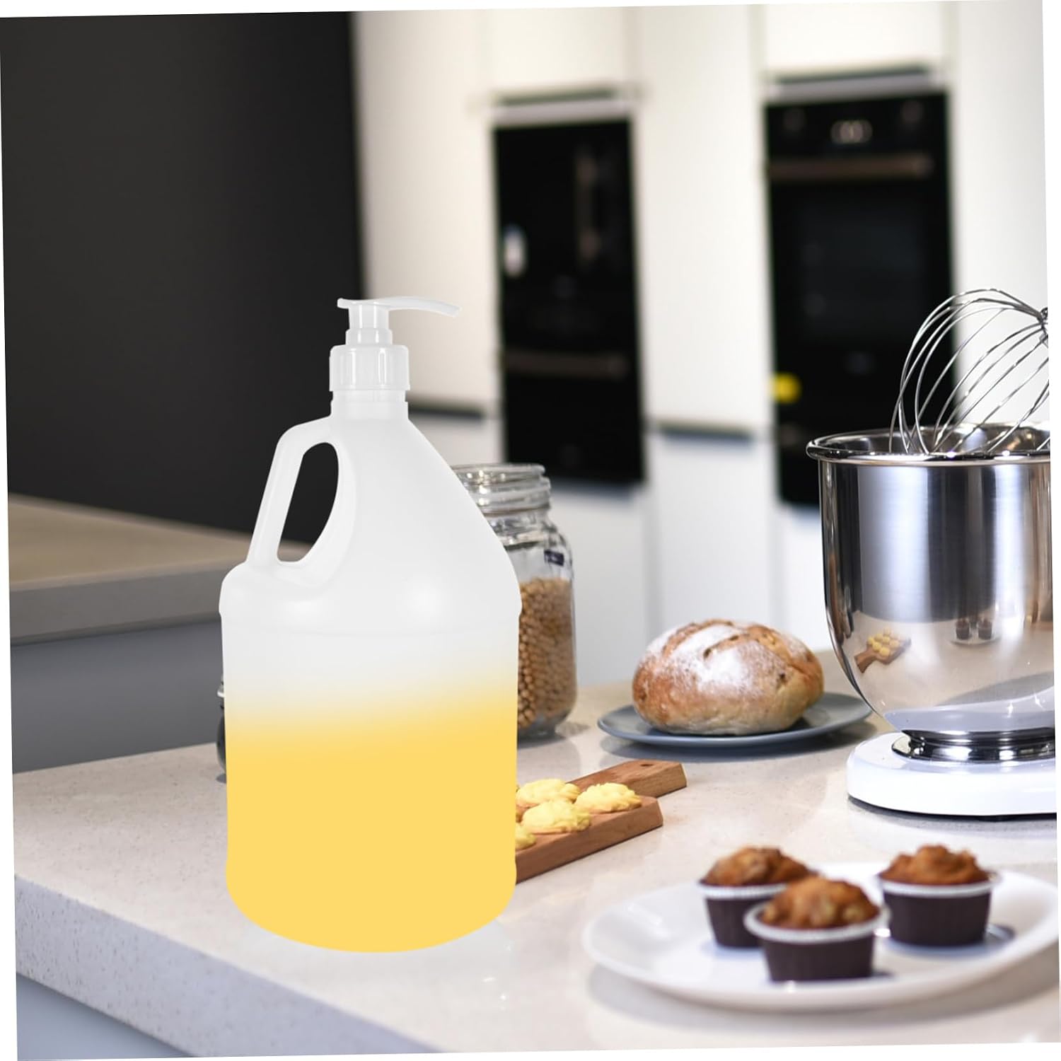Food-Grade Plastic Bucket Reusable Liquid Detergent Dispenser Bottle Empty Laundry Liquid Container