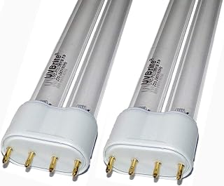 UVBrite® 2-Pack 24W PLL Ultraviolet UV Bulb for Pond Filter UVC Water Clarifier [Quartz not Glass 9000 Hours ARL] Multi Variation