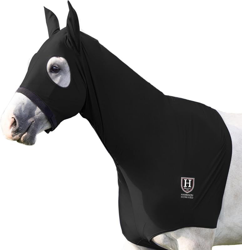 Manta Protetora de Crina para Cavalos Harrison Howard com Zíper, Tamanho Adulto