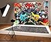 AOFOTO 7x5ft Rock and Roll Music Guitar Backdrop Graffiti Brick Wall Grunge Punk 80s 90s Discos Concert Hip Hop Photography Background Music Night Karaoke Birthday Decoration Party Supplies Banner