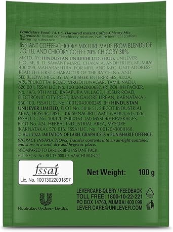 Bru Instant Coffee Powder 100 Grams Pack