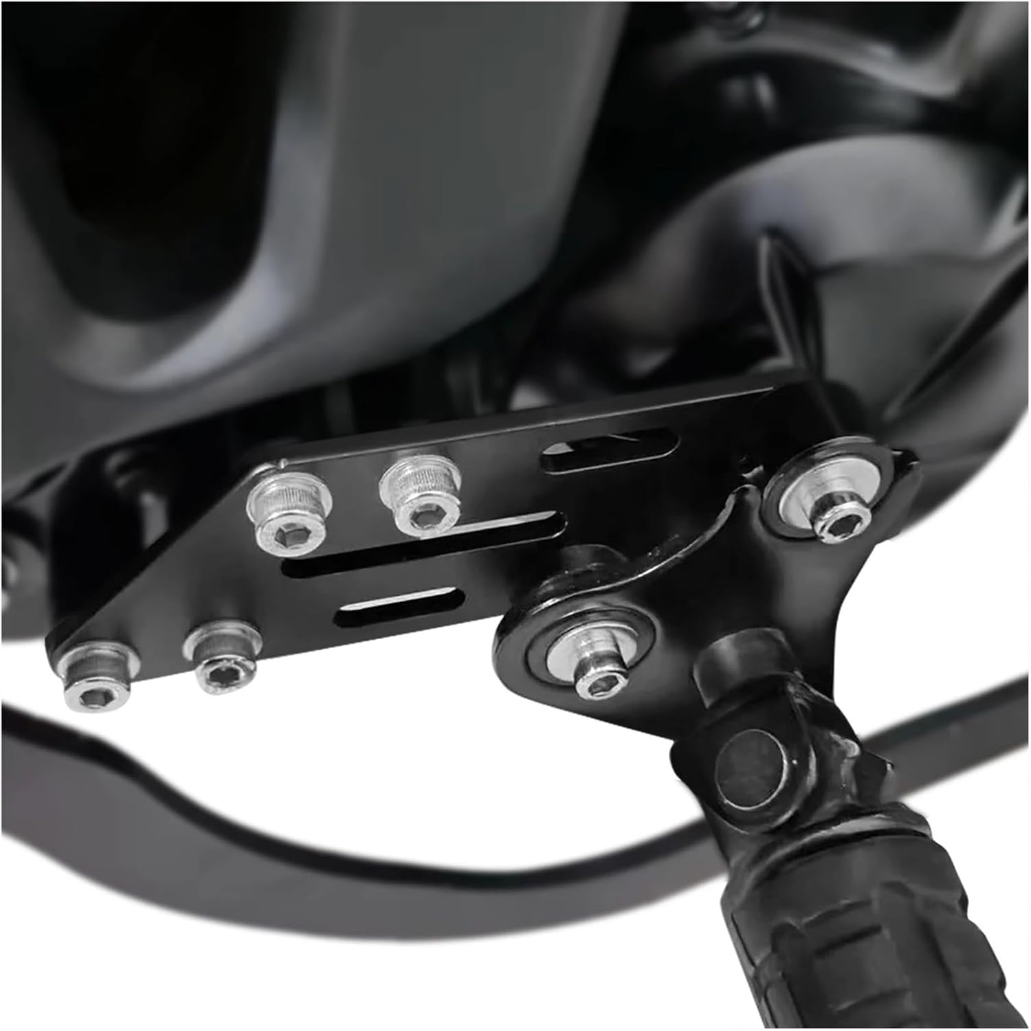 Motorcycle Pedal Bracket Fit for Kawasaki Fit for Vulcan S VN650 VN 650 Motorcycle Accessories Pedals Moved 10CM Rear Pedals Footpeg Bracket Universal