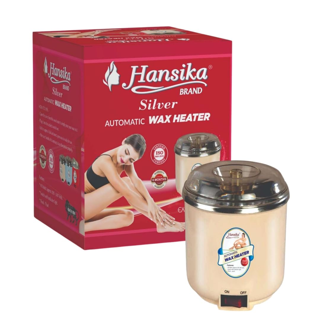 Hansika Body Silver Wax Heater – Electric Wax Heater for Body Hair Removal, Easy-to-Use Wax Melting Machine for Home & Professional Use-image-6
