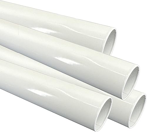 Miniatura 8 de Desunia Bridas de soporte para barra de armario con accesorio de rosca, enchufes de extremo de poste de ropa resistentes para armarios  Blanco