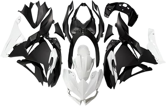 ABS Injection White Black Fairing Kit Fit for Kawasaki Ninja 500 EX500 2024 2025 Fairings EX 500 24 25 Plastic Bodywork Body Frame Panel Cowling Set