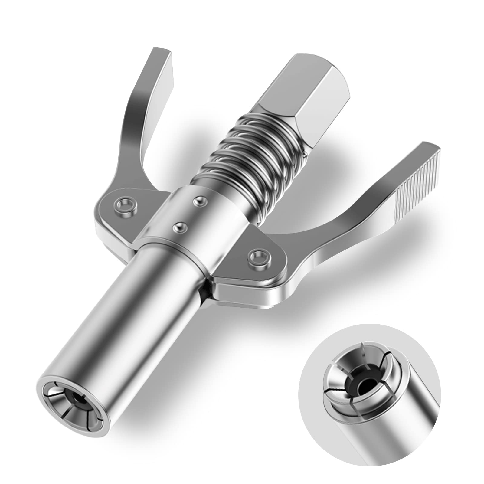 Buy NICENICY Grease Coupler,Upgrade Double Handle,Quick Lock and