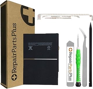 for iPad 7 | 8 | 9 (7th Gen | 8th | 9th) Battery Replacement A1484 Premium Kit (A2197 A2198 A2200 A2270 A2428 A2429 A2430 A2602 | A2603 | A2604 | A2605) + Tools + Adhesive