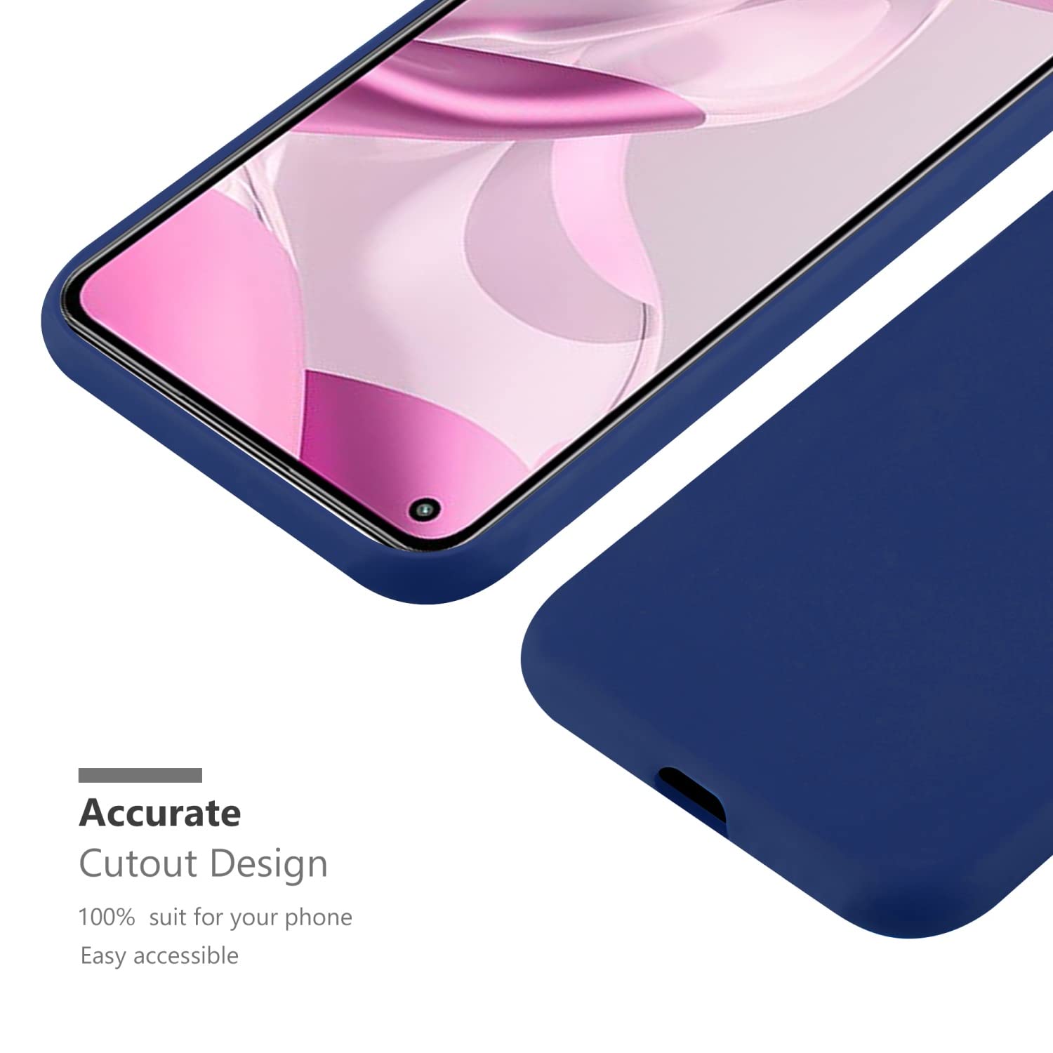 Custodia Trasparente Cadorabo Per Xiaomi Mi 11 Lite (4G/5G) E 11 Lite NE, Cover Morbida In TPU Ultrasottile, Bumper Protettivo