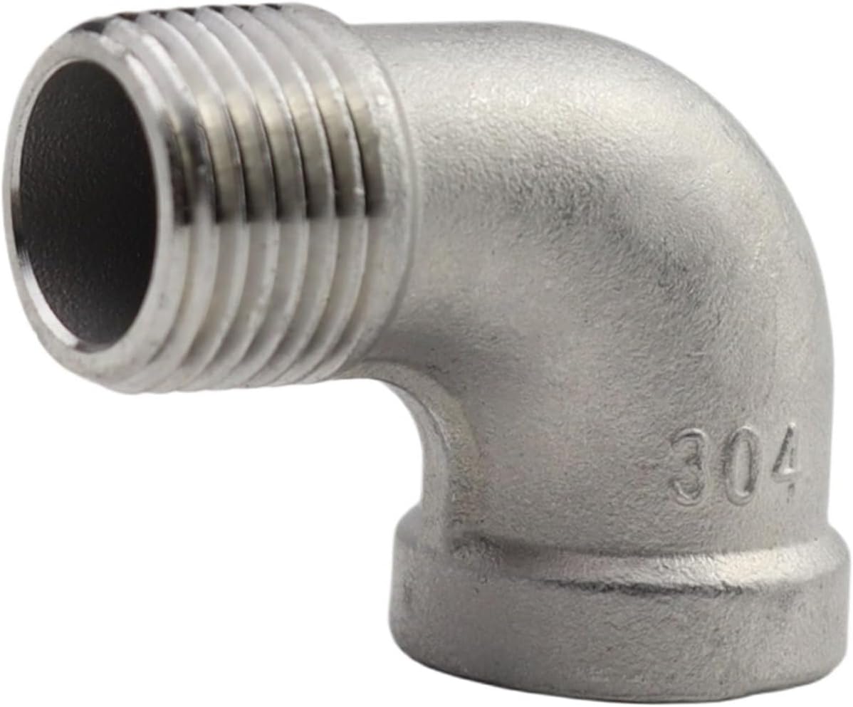 Straight male 1/4 BSPP STAINLESS STEEL union for Ø8mm tube BSPT 1/8インチ 1/4インチ 3/8インチ 1/2インチ 3/4インチ ステンレススチール SS304 メス x オス フュ