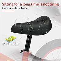 Vista 5 de Bicicleta infantil para niñas y niños de 3, 4, 5, 6 años, bicicletas para niños de 14 pulgadas con ruedas de entrenamiento y freno de mano