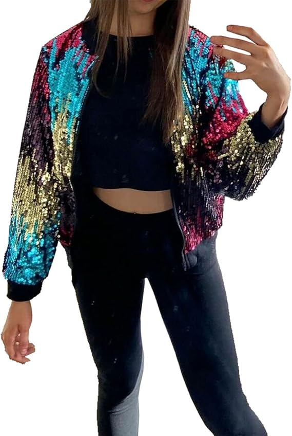 rainbow sparkle jacket