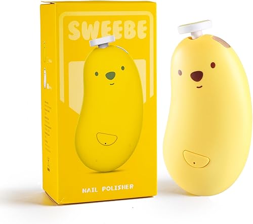 Miniatura 6 de Lima eléctrica de uñas para bebé, recortadora de uñas recargable suave, kit de aseo para bebés, juego de manicura para bebés pequeños o adultos, 6