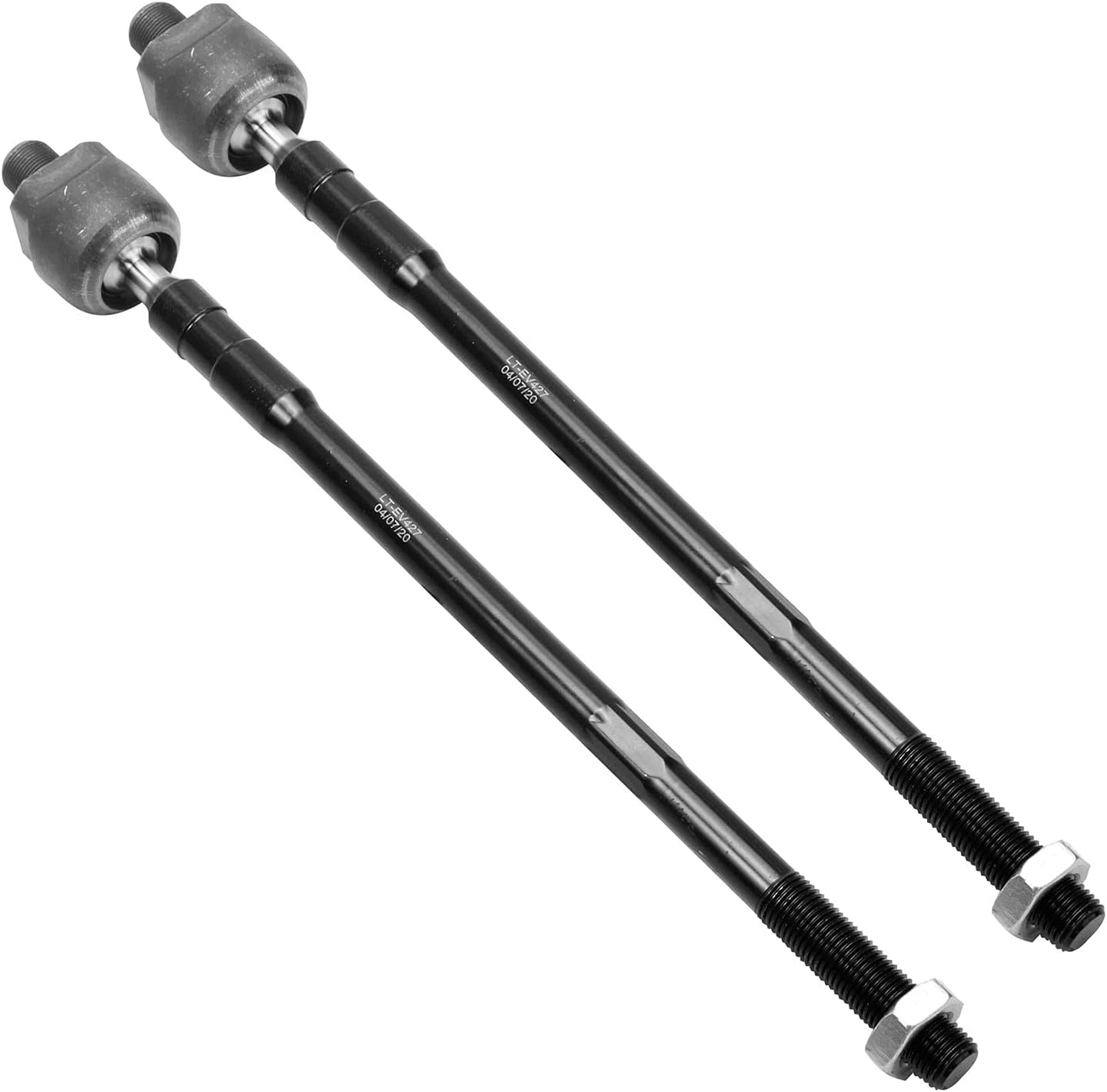 Detroit Axle - Front 2pc Tie Rods for 2002-2006 Nissan Altima, 2004-2008 Maxima 2005, 2 Inner Tie Rod Ends Replacement