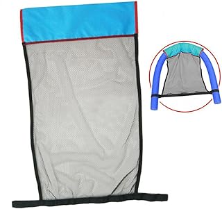 FRCOLOR Silla Flotante para Piscina Asiento Inflable para Niño Niña con Barra Sólida Soporte Cómodo y Color Azul para Aprendizaje De Natación y Relajación Acuática