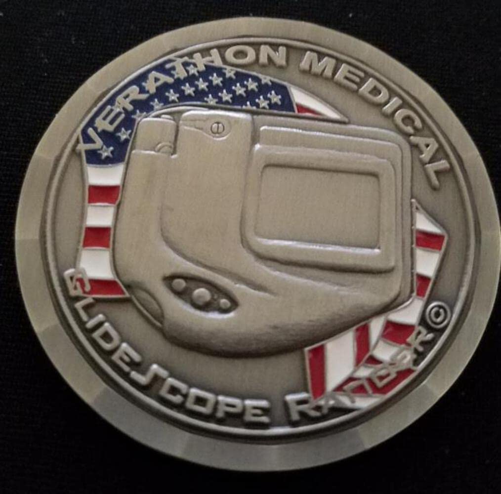 Verathon Medical Glide Scope Ranger Corporate Custom Coin