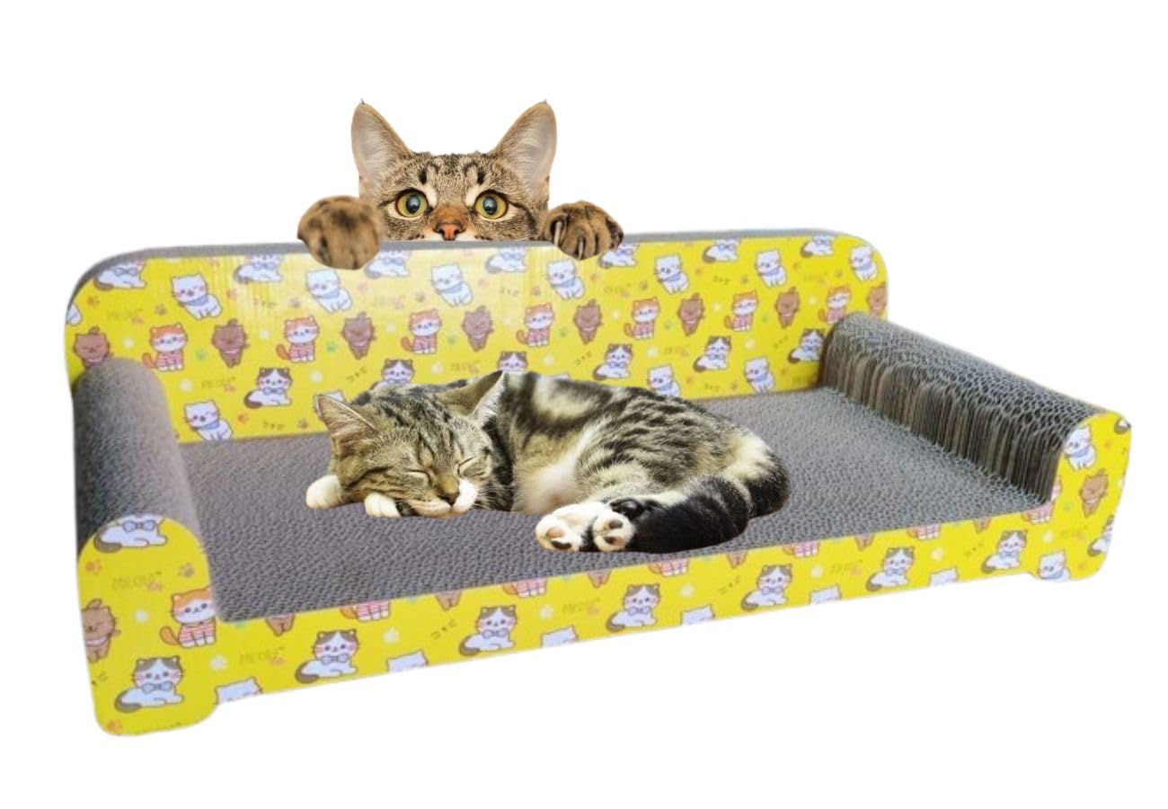 See full amazon price history chart for PSK PET MART Cat Scratcher Lounge Bed - Shape for Big Cat PSK PET MART Cat Scratcher Lounge Bed - Shape for Big Cat (B0CQYCHFY2) Amazon Price History, Amazon Price Tracker