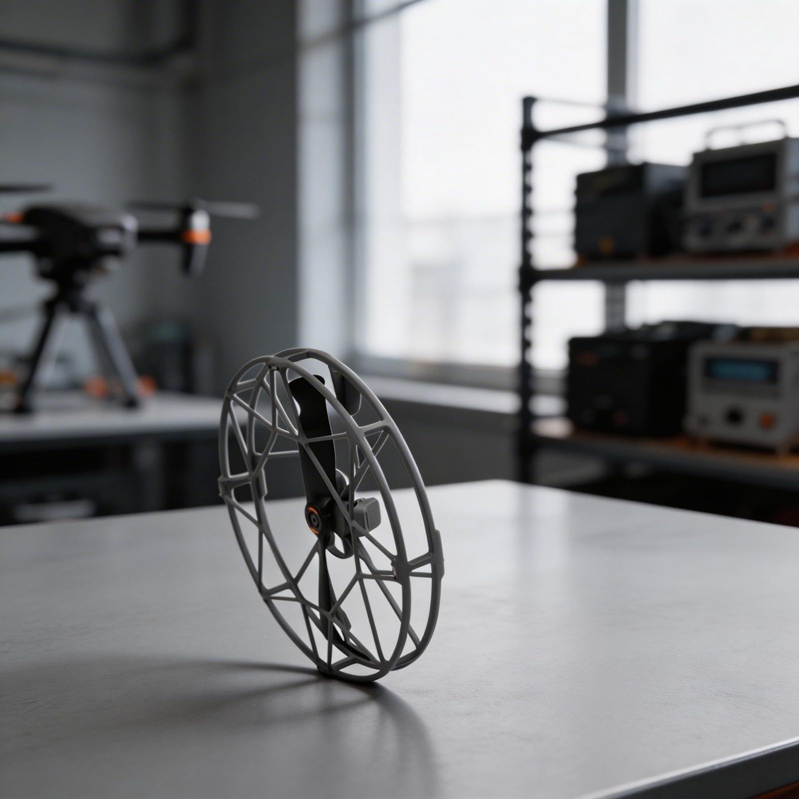 Szara osłona śmigła do Dji Mini5 Pro, plastikowy pierścień ochronny ABS, lekka osłona zderzaka dla większego bezpieczeństwa lotu w ciasnych przestrzeniach, łatwy montaż zestaw akcesoriów, 4-pak