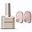 MAYCHAO Jelly Gel Nail Polish 15ML 1Pc Jelly Pale Taupe Nail Polish Soak Off UV LED Nail Gel Polish Nail Art Starter Manicure Salon DIY at Home, 0.5 OZ