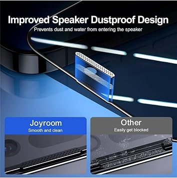 Joyroom iPhone 16 Pro Max İle Uyumlu Hayalet Ekran Koruyucu Uçtan Kenara Tam Hd Kapsama Yandan Görünmez Dayanıklı Temperli Kırılmaz Premium Cam Koruma
