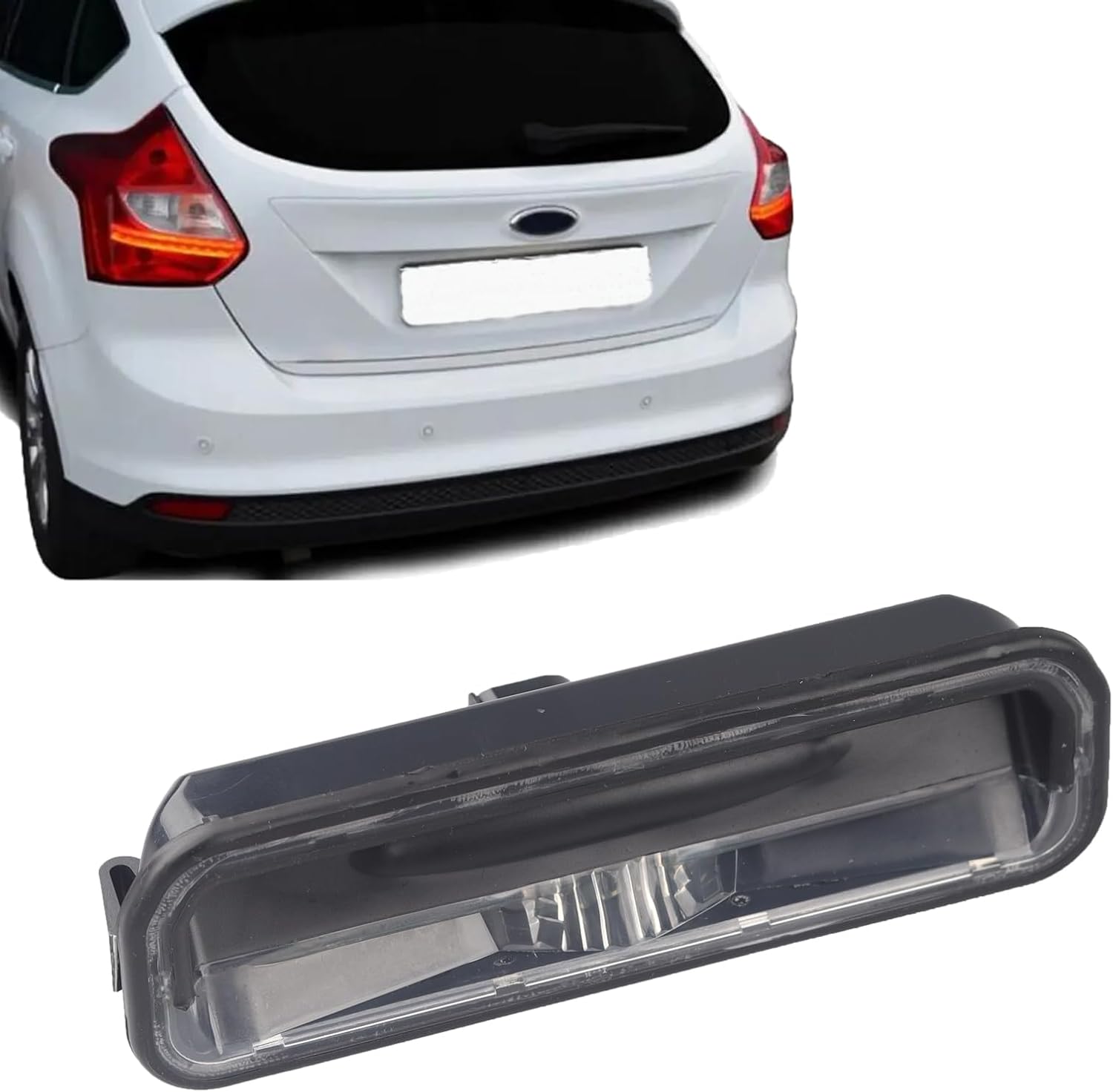 Tailgate Handle Boot Release Opener Trunk Lid Switch Button ABS Material Compatible with Focus MK3 III 2010-2014 Replace BM51-19B514-AE 1886014 1834376 BM5119B514AE