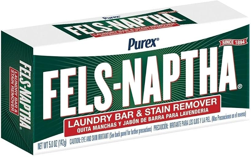 Fels Naptha Laundry Soap Bar & Stain Remover - Pack of 2 by Fels Naptha