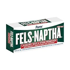 Fels Naptha Laundry Soap Bar Stain Remover - Pack of 2 5 0 Oz per bar