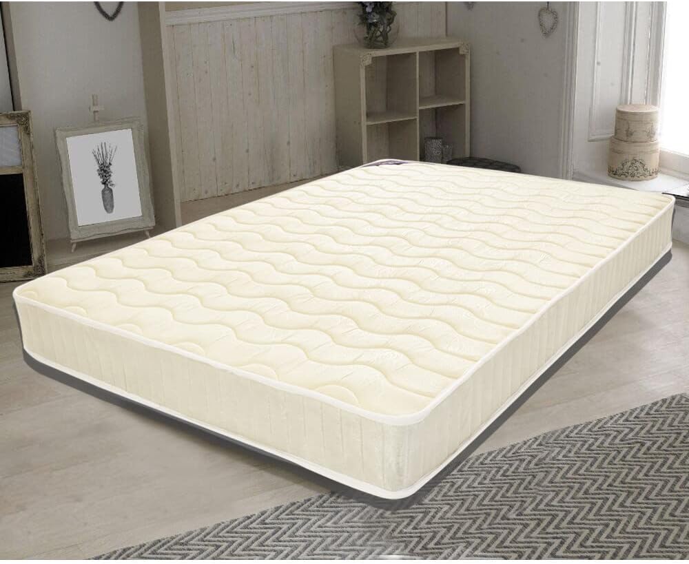 Panana Comfort Foam Mattress Luxury Sprung Mattress 3ft Single 4ft6