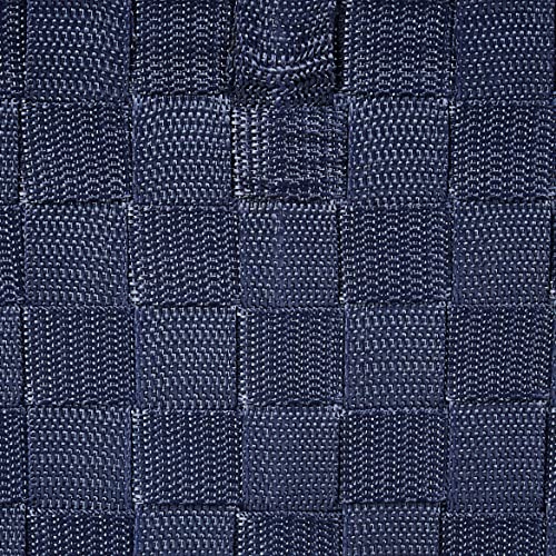 Whitmor Woven Strap Storage Baskets S/3-Navy, Navy, 3 Count #TOP4