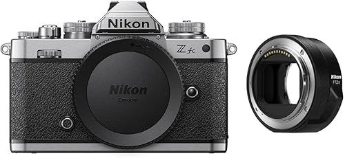 Nikon Z fc DX-Format - Cuerpo de cámara sin espejo con adaptador de montaje FTZ II