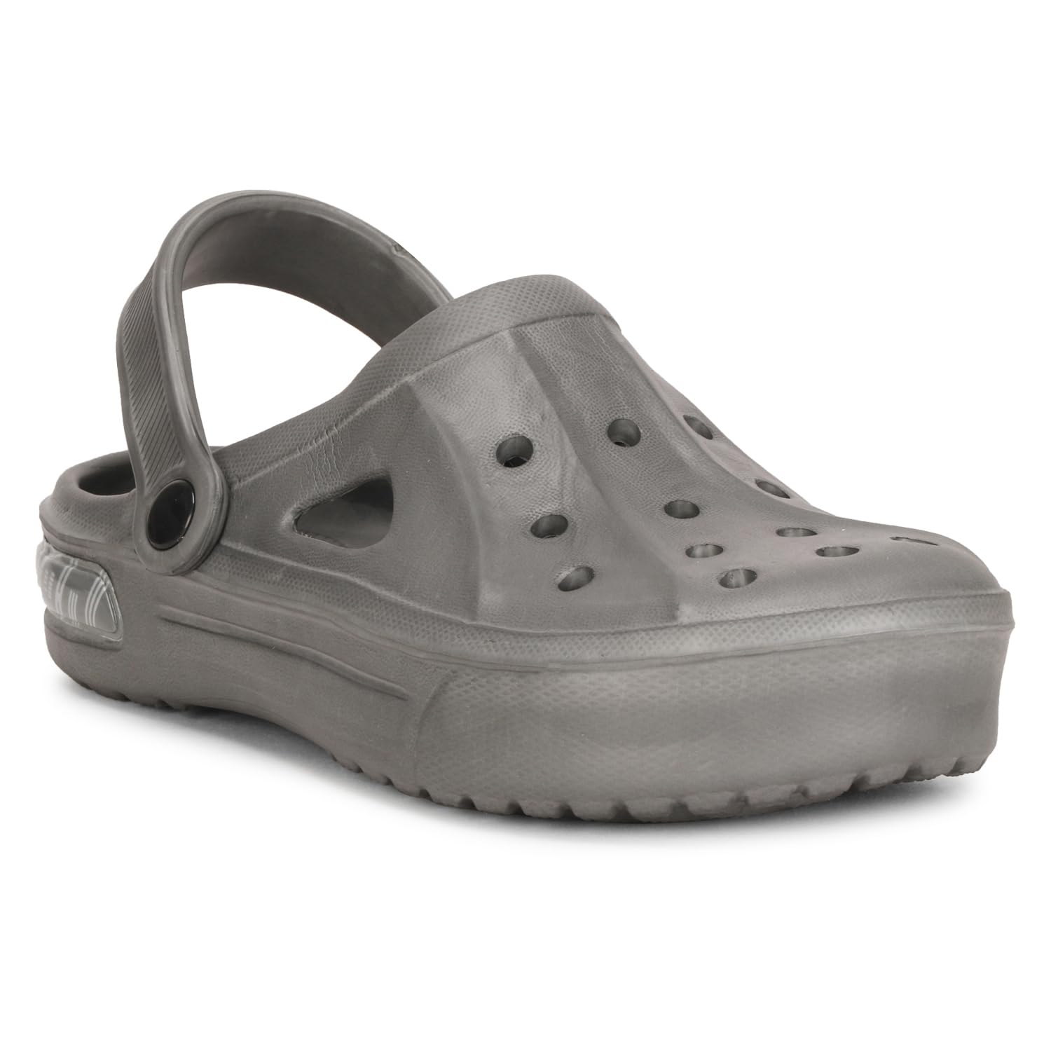 FLYNFIT Mens Clogs | Mens Classic Casual Clogs/Sandals with Adjustable Back Strap for Adult | Comfortable & Light Weight | Waterproof & Everyday Use Mules for Gents/Boys_FLYNFIT_101_Grey_6 UK (B0CMPJYFJ2) Amazon Price History, Amazon Price Tracker
