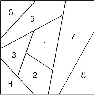 Crazy Quilt 6 Stencil, 8