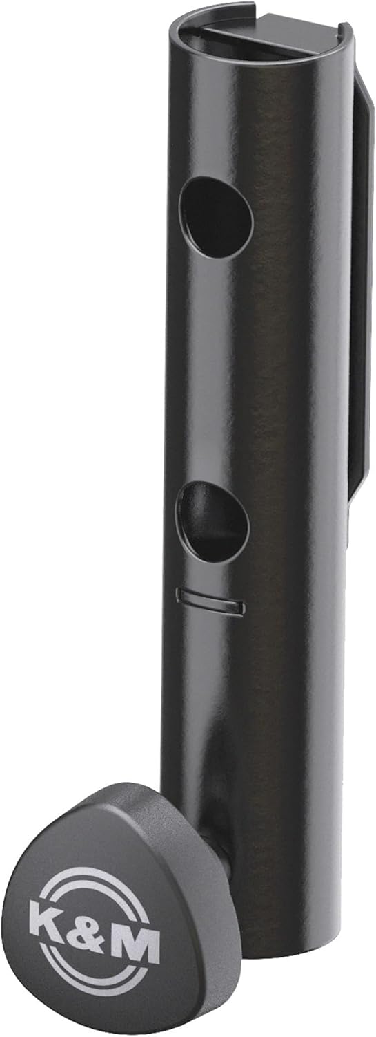 K&M Konig & Meyer Adapter - Black Speaker Easily Slips onto Stand - Light Adapter with Durable Solid Steel Construction - Backdrop Replacement Parts - 0.5kg