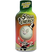 5-hour ENERGY MOCK MELON BREW Flavor, 6 Count, Extra Strength Energy Shot
