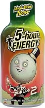 5-hour ENERGY Extra Strength Shots, Outer Worlds 2, Mock Melon Brew Flavor, 1.93 oz, 6 Count
