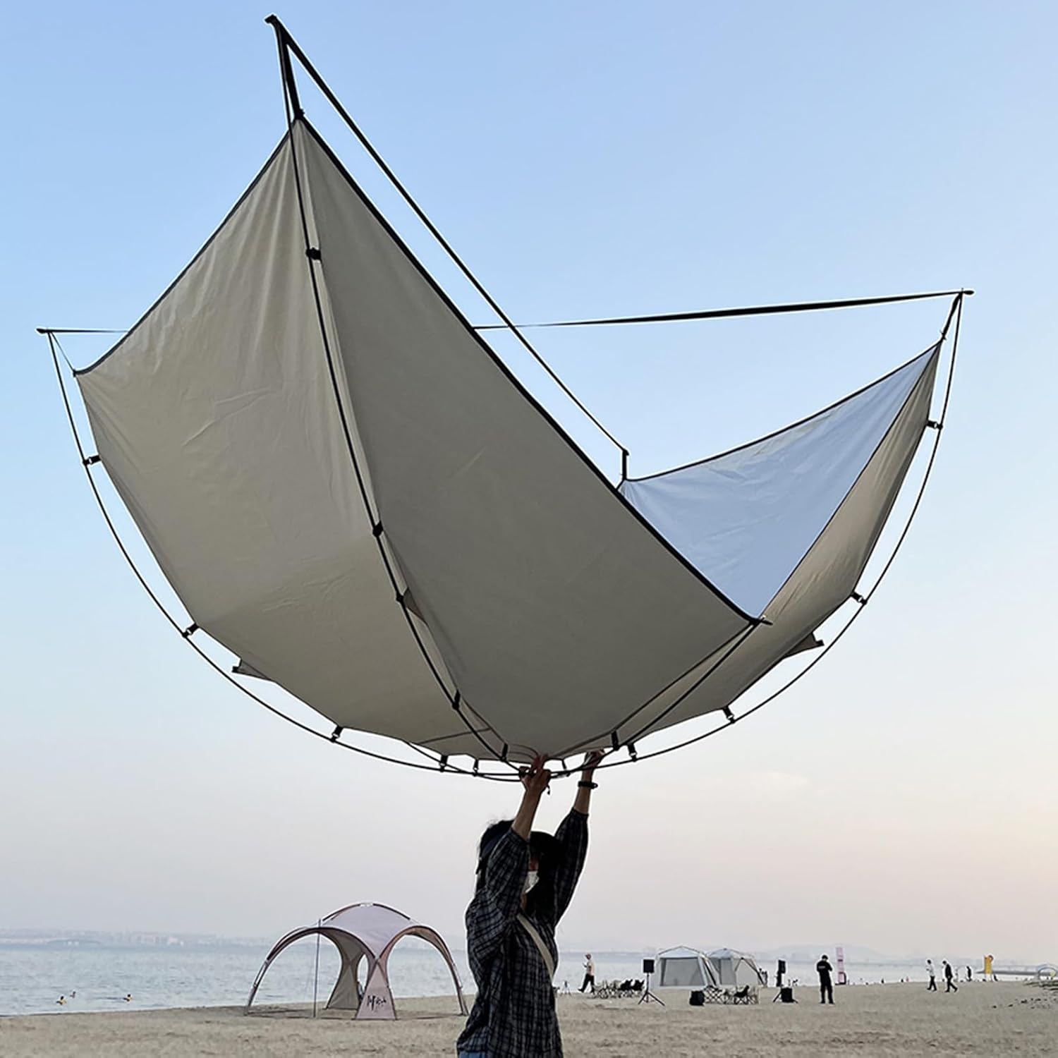 プッチンプリン ドーム型キャンプテント ドーム型テントでグラン