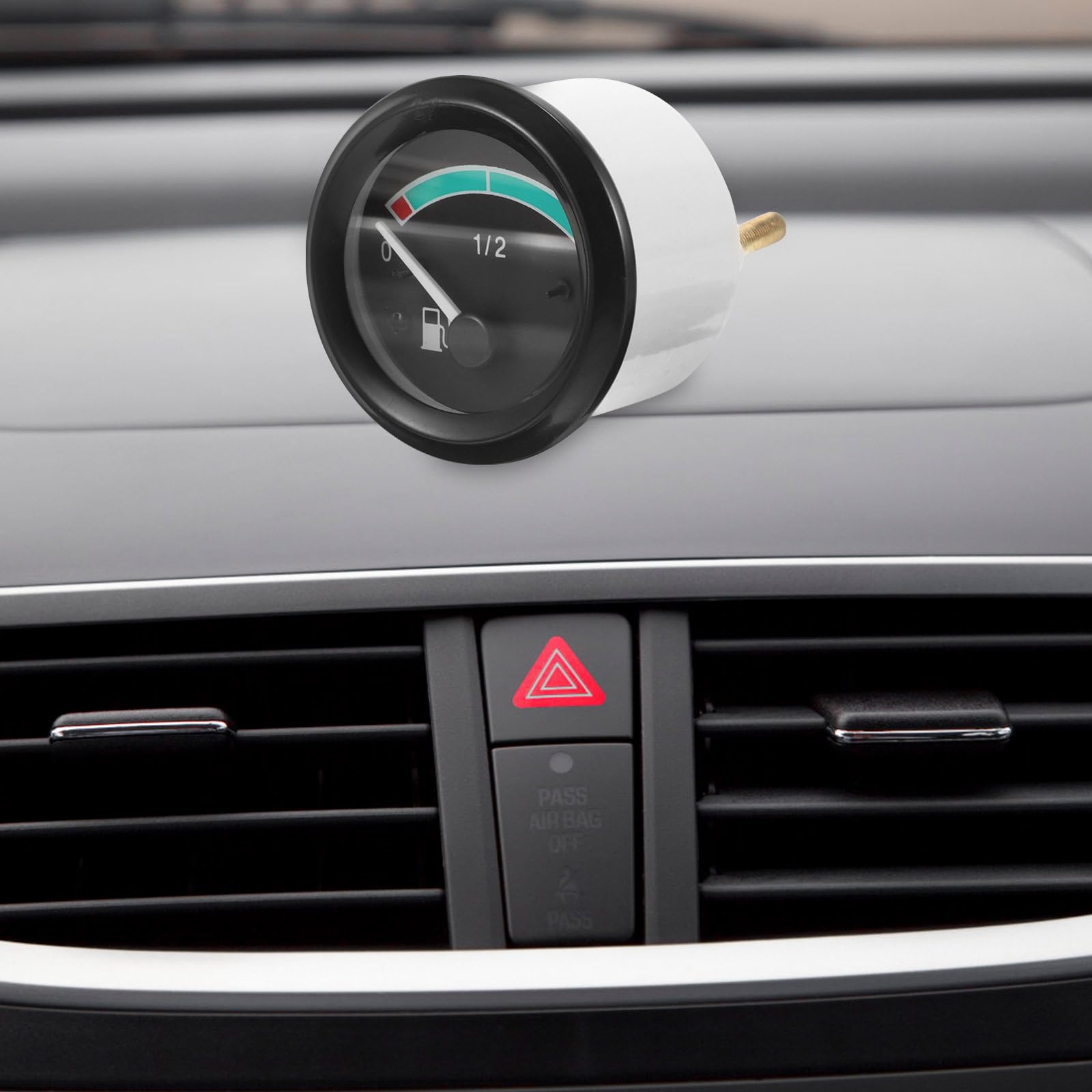 Gadpiparty Jauge de Niveau Carburant pour Véhicule Industriel Remplacement Facile Indicateur Précis pour Réservoir Voiture et Camion