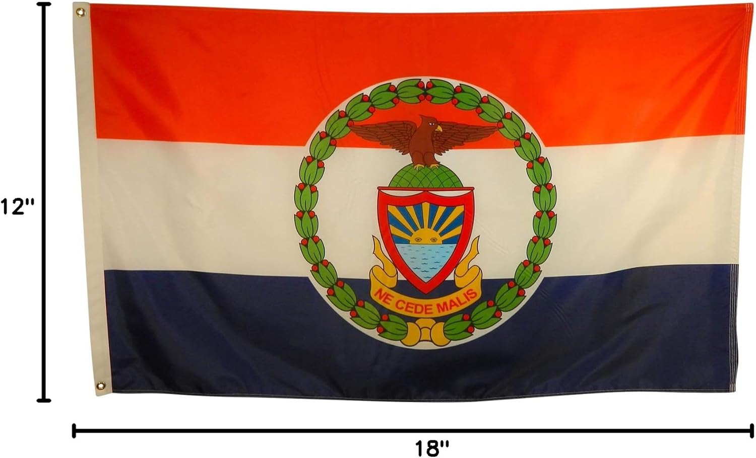 Borough of the Bronx - NYC - All Weather Nylon & Reinforced Fly End Stitching - Made in USA (12x18")