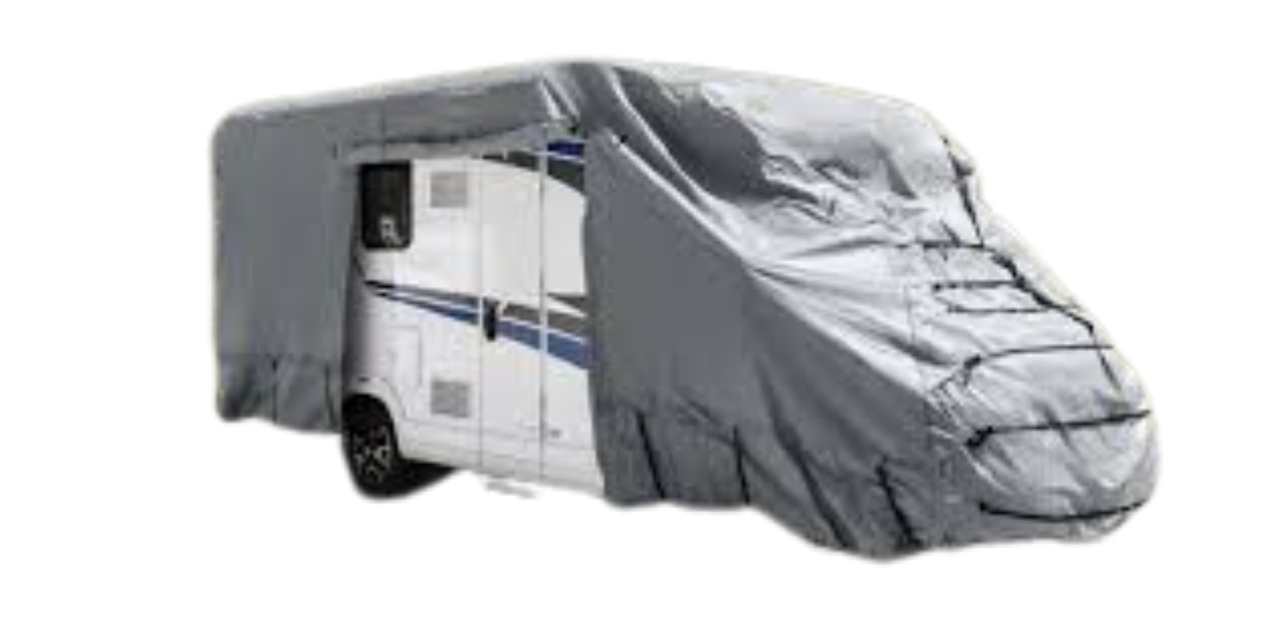 HST Wohnmobil Schutzhülle 610 x 235 x 275 cm, wetterfeste Wohnmobilabdeckungen, hochwertige Wohnmobil Abdeckplane, Wohnmobil Schutzhülle für sicheren Schutz gegen Staub und Nässe