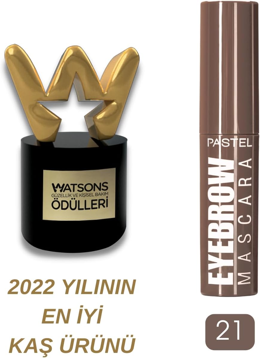 Pastel Eyebrow Mascara - Kaş Maskarası, 21 Blonde, 4.2 ml