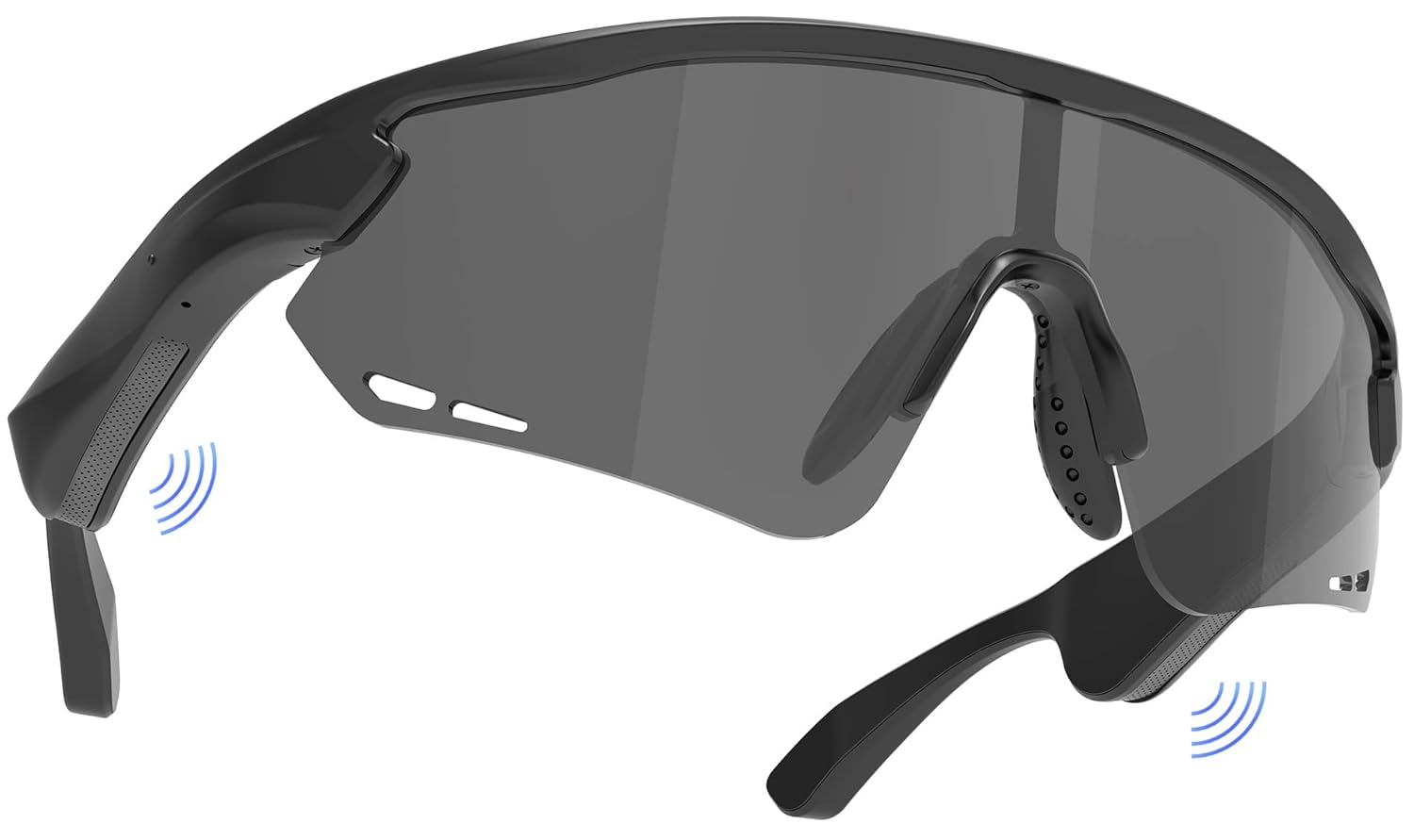 Polarized Bluetooth Sunglasses for Men Women Sport Smart Glasses Built-in Mic Open Ear Music Speakers UV Protection Running