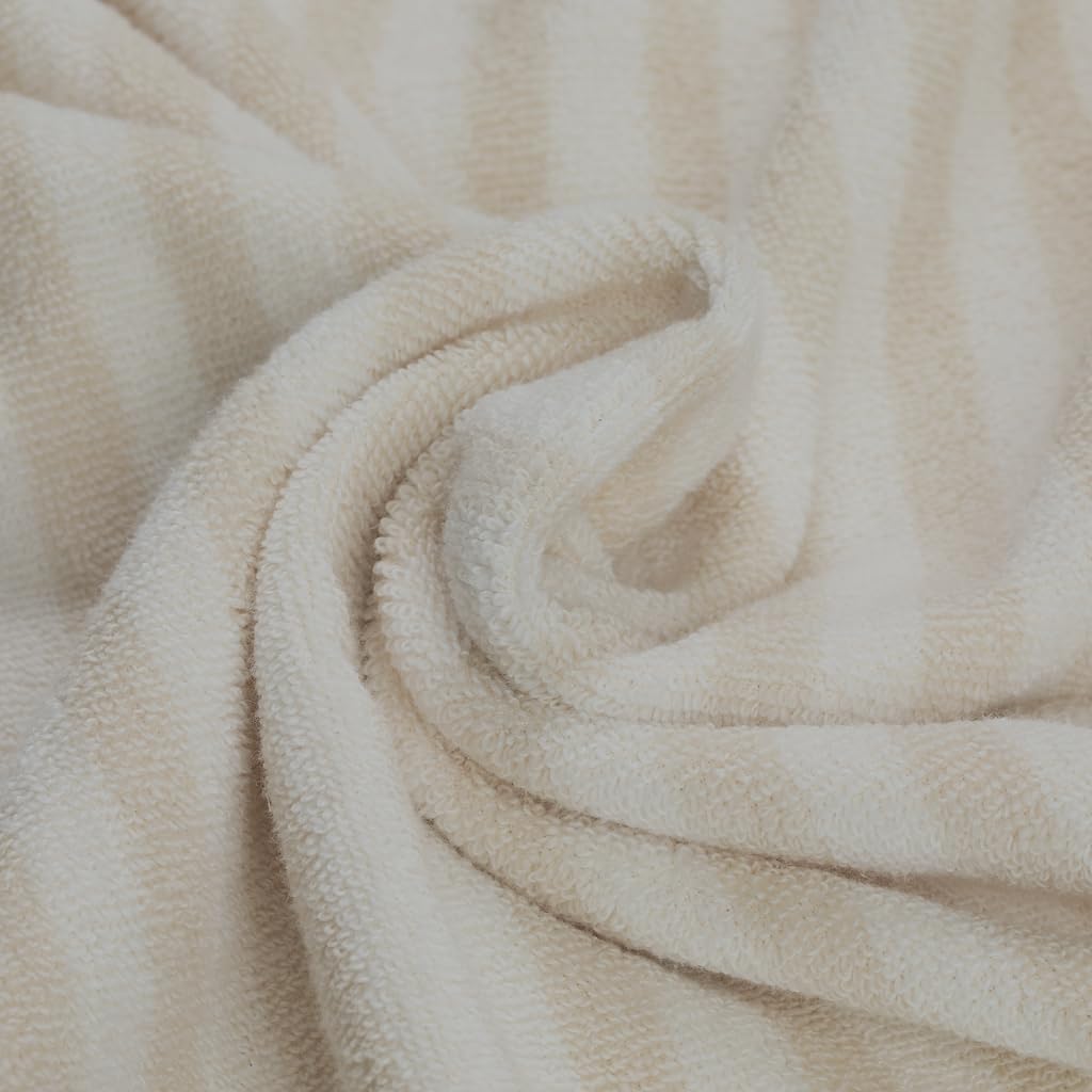 Snuggle Me Organic Baby Changing Pad Diaper Cover,100% Organic Cotton Yarn-Dyed Terry Diaper Changing pad Liner (Natural)