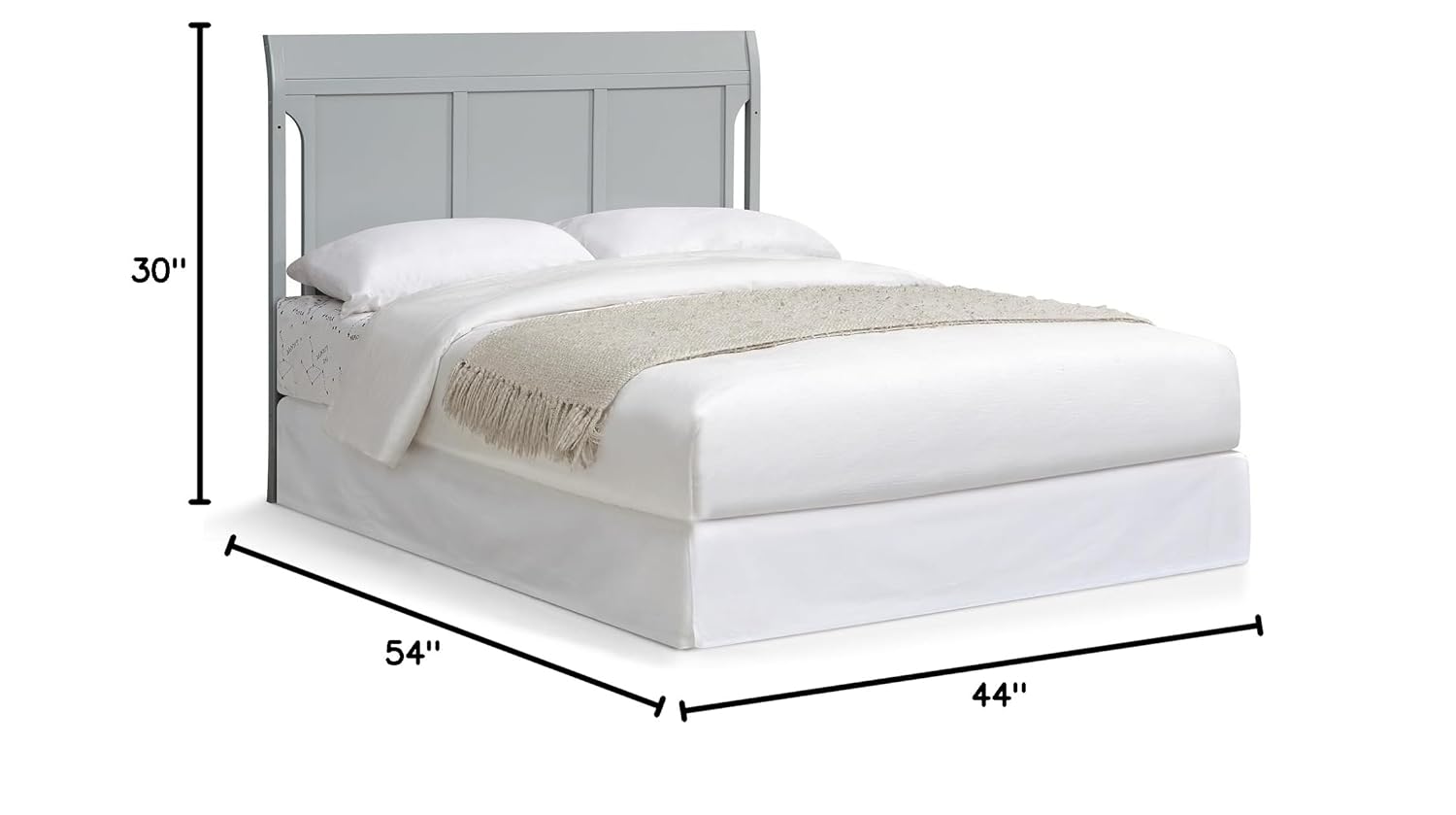 Suite Bebe Shailee 4-in-1 Convertible Baby Crib Grey