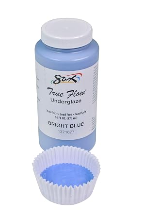 Sax Underglaze, 1 Pint, Bright Blue