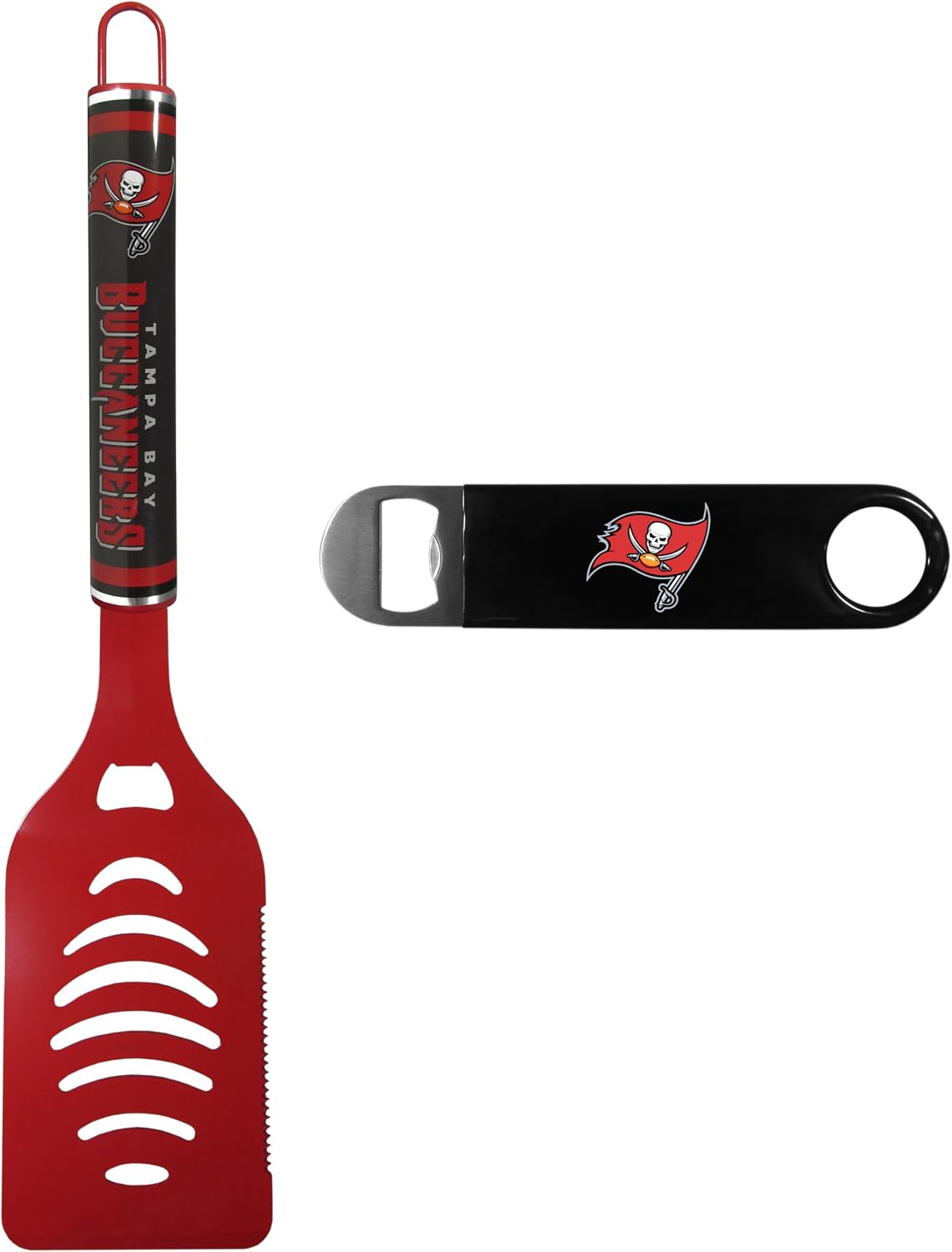 Siskiyou NFL Tampa Bay Buccaneers Logo Spatula w/Bottle Opener, One Size, Team Colors