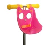Scootaheadz Owl Scooter Seat – Fun Baby Doll Accessories - Adorable Kids Micro Scooter Accessories - Teddy Carrier for Toddlers - Also Fits Bikes and Trikes - Bike Doll Seat Pink