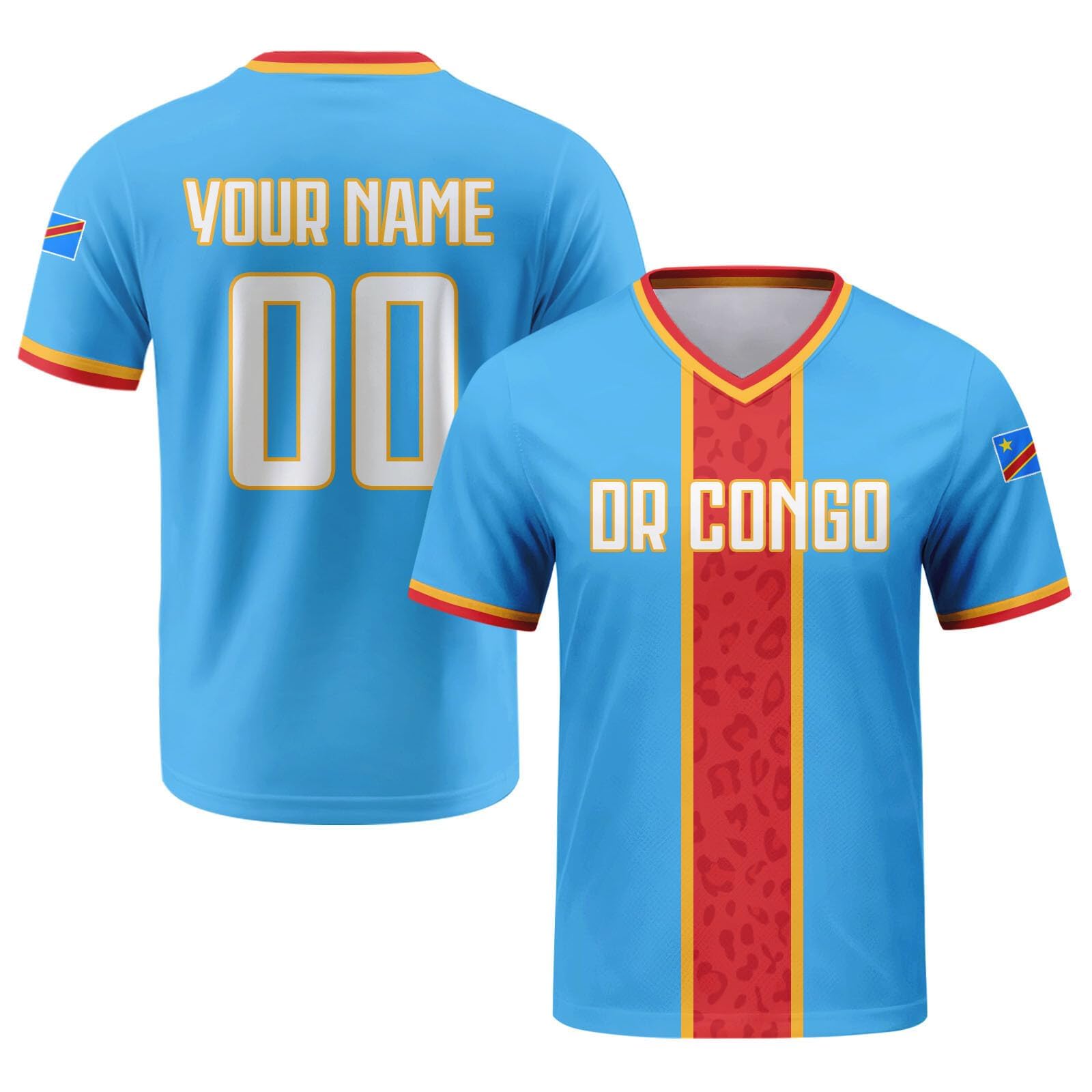 Custom Shirt Custom 2026 World for Cup National Football Personalised T Shirt Name Number Football Gift for Fans