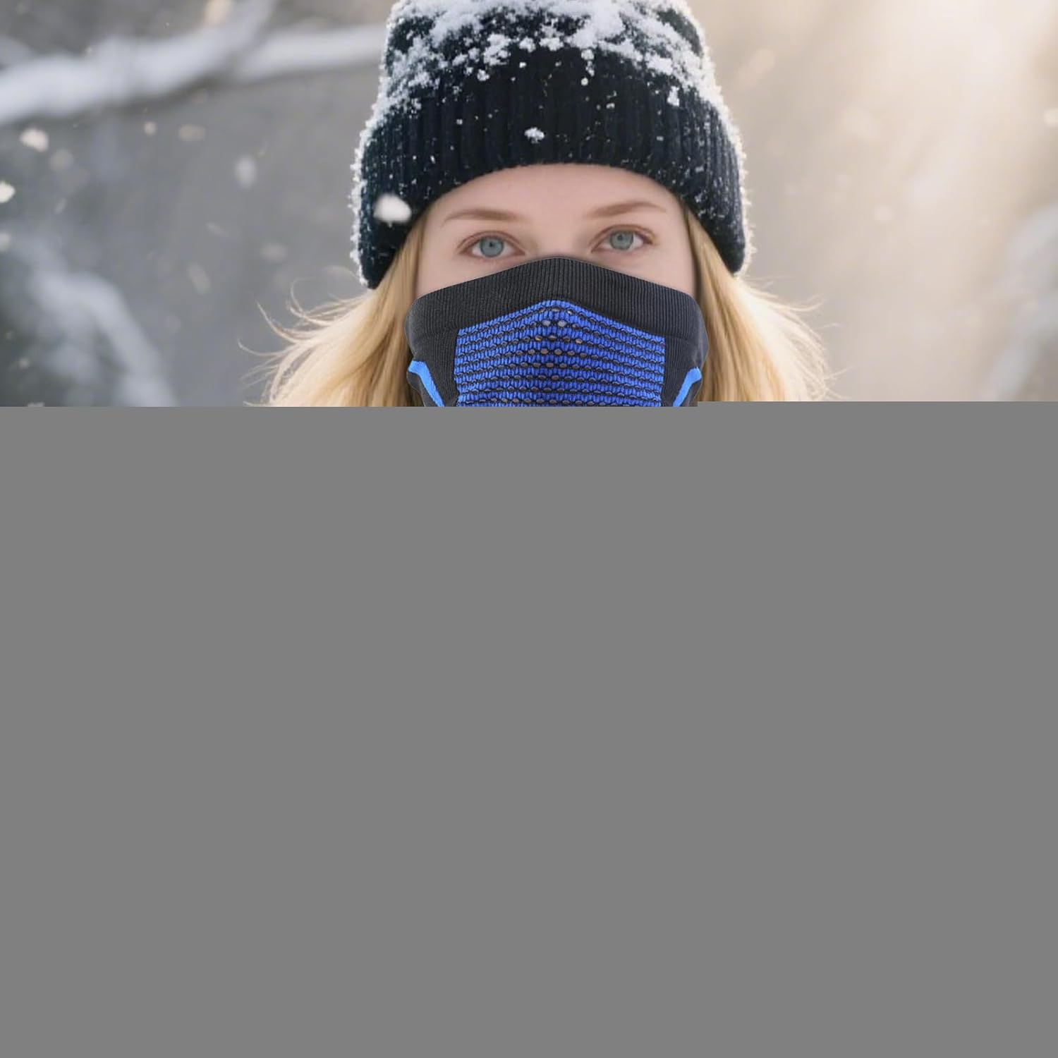 Neck Warmer | Ski Face Cover Winter Scarf - Outdoor Cold Weather Scarf for Men Women Running Cycling Fishing Adventure Riding