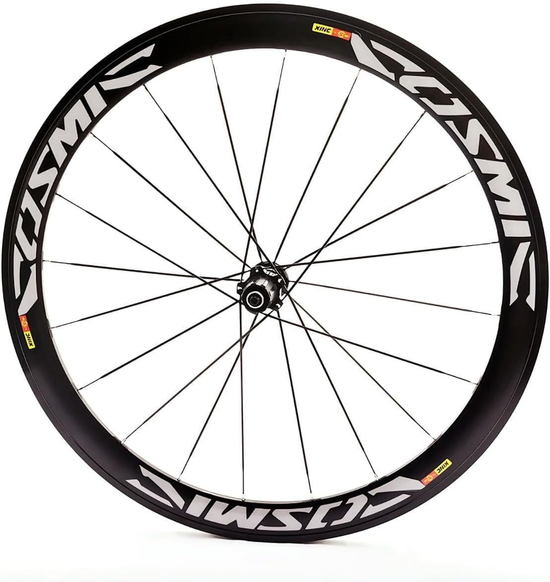 Roues Avant et arrière 700C pour vélo de Route, Freins V-Brake, Jantes 40/50 mm en Alliage d'aluminium, moyeux à Blocage Rapide pour Cassettes 7/8/9/10/11/12 Vitesses Rear Wheel,50mm